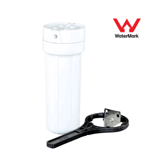 10" Pentek Housing ¼" Ports Complete with Bracket and Spanner