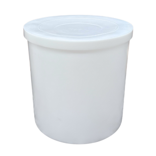 550L Brine Tank With Lid - Natural