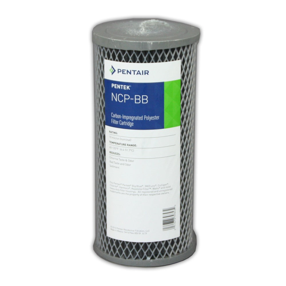 10" Big Non-Cellulose Carbon Impregnated Pleated Cartridge (10" x 4½")