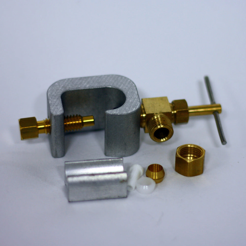 Saddle Valve 6 - G Clamp (Used with Polybutylene) w 1/4" take-off