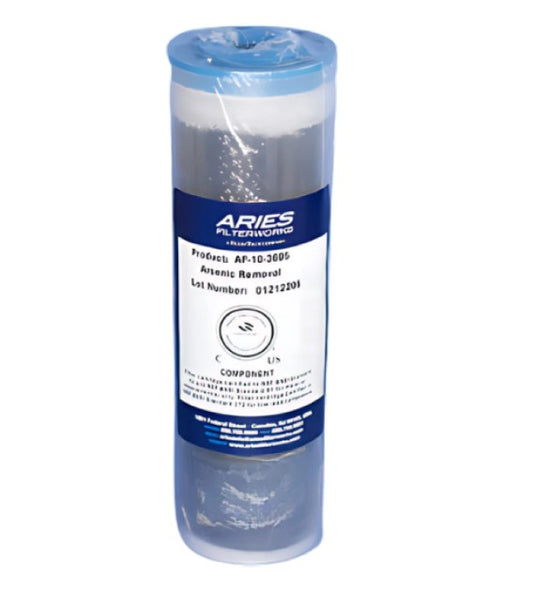 10" Arsenic Removal Cartridge (10" x 2 1/2 ")