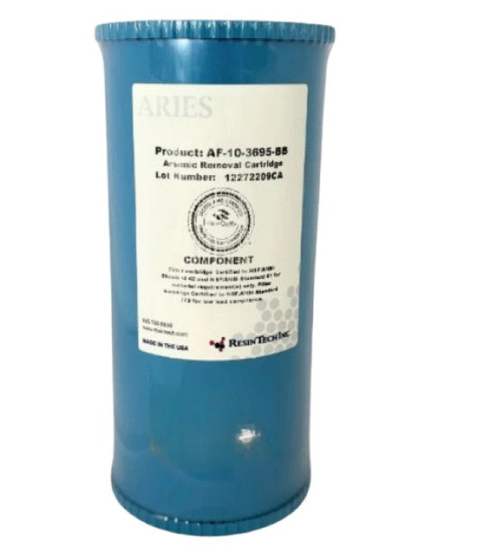 10" Arsenic Removal Cartridge (4.5'' x 10'')