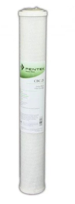 20" Pentair Carbon- Briquette Cartridge 0.5 Micron